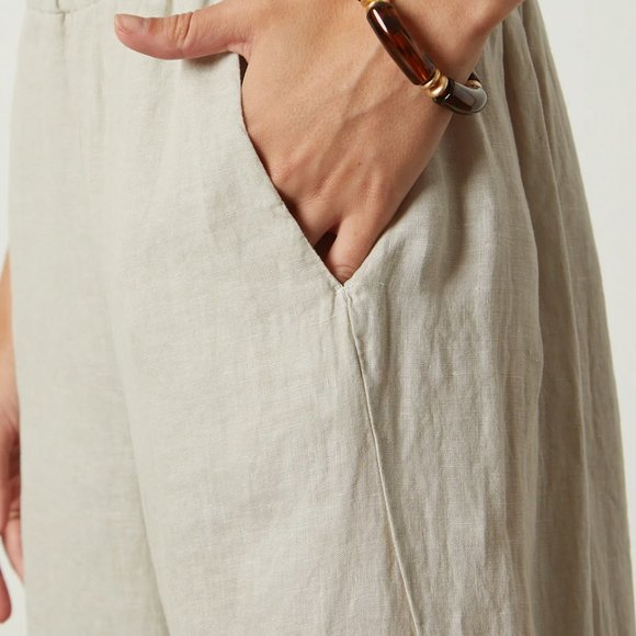 LOLA LINEN PANT - Picture 5 of 8